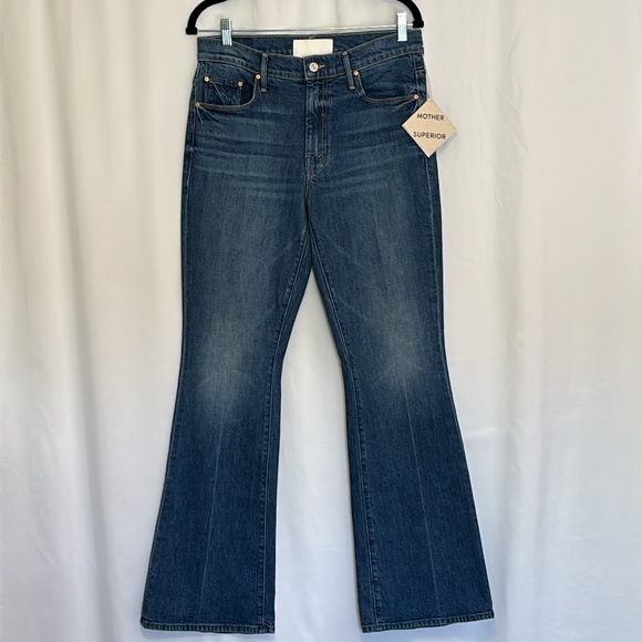 Mother Superior The Weekender jeans It's A Small World Size 30 NWT - Picture 5 of 12